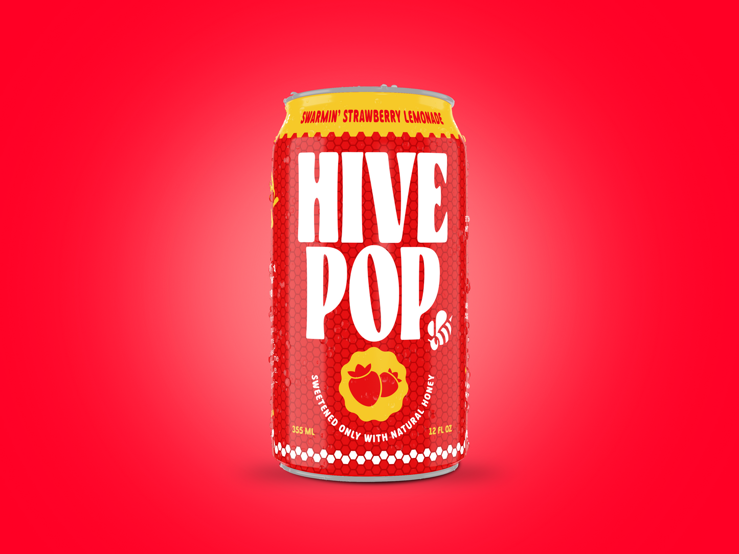 Hive Pop - Swarmin' Strawberry Lemonade