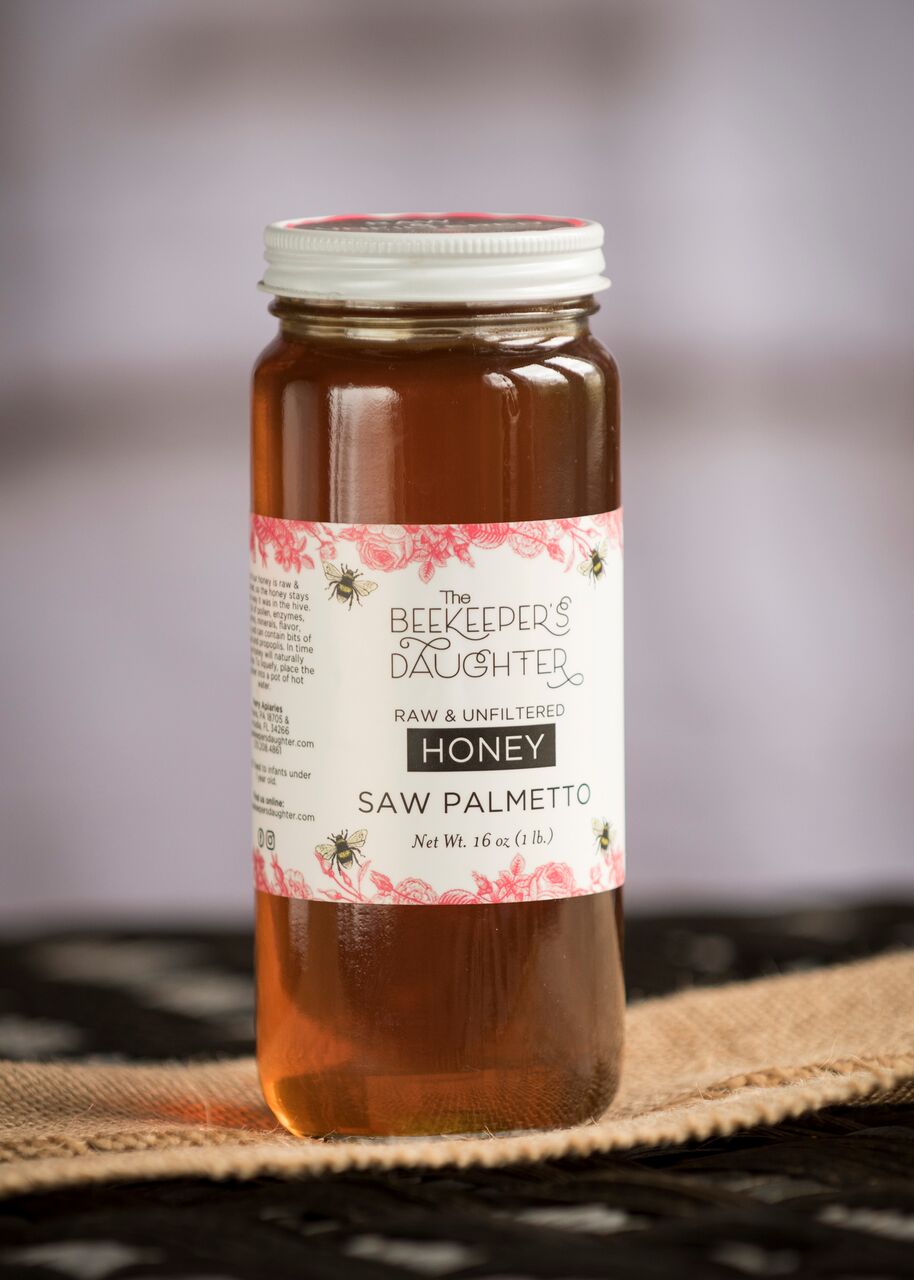 Saw Palmetto Honey – two 1lb Jars - 2lbs total