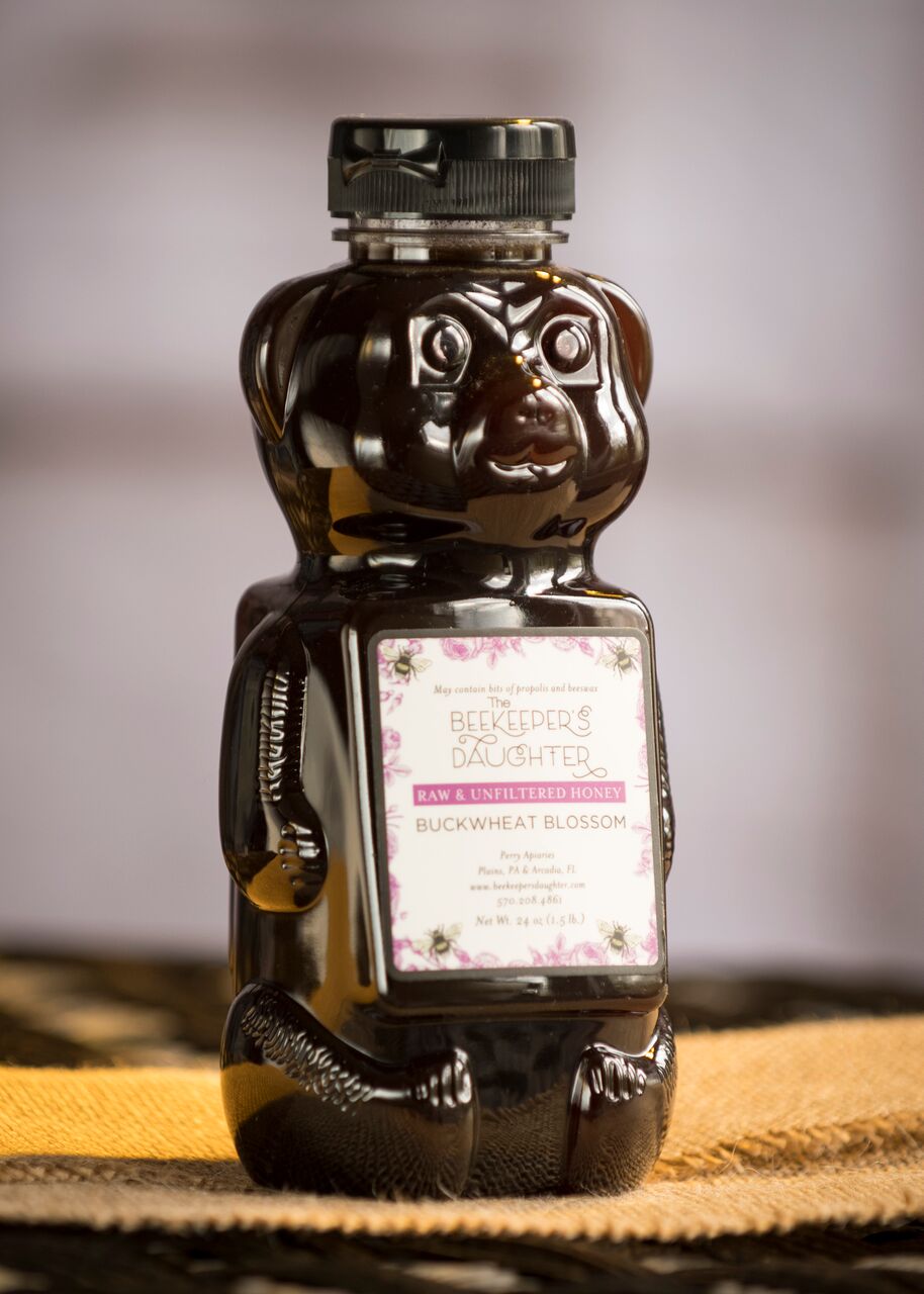 Buckwheat Blossom Honey Bear - 24oz