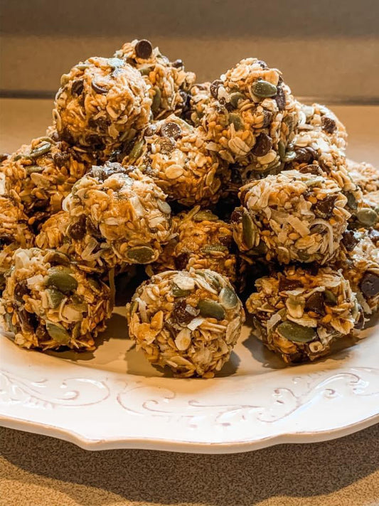 No Bake Honey Energy Bites