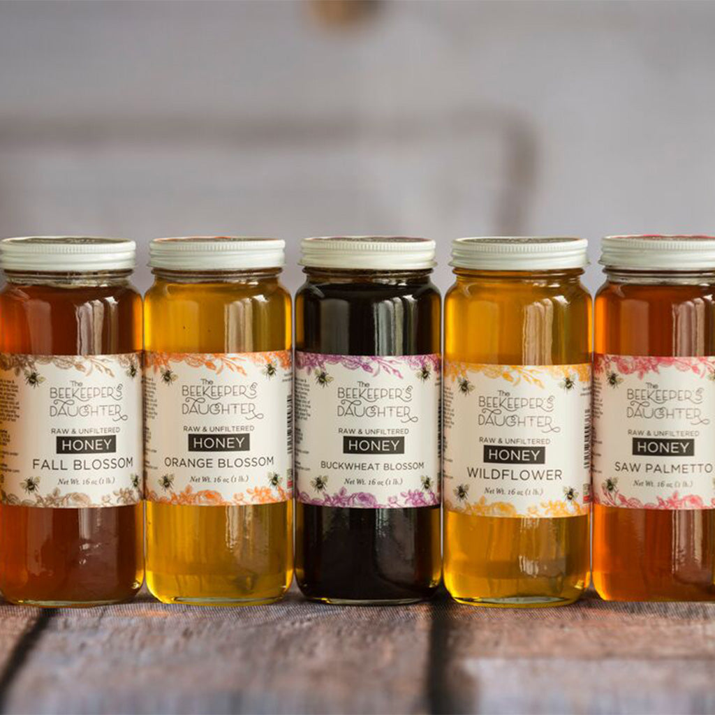 Raw Honey – The Beekeeper's Daughter - Hand Bottled American Honey