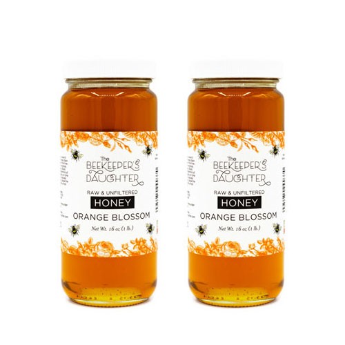 Orange Blossom – two 1lb Jars - 2lbs total