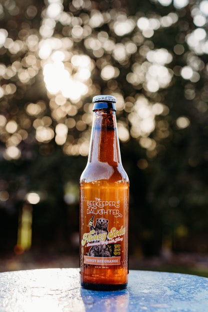 Honey Bee Orange Honey Soda