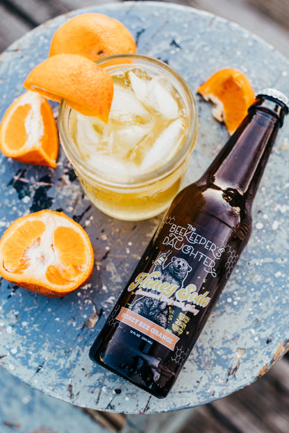 Honey Bee Orange Honey Soda
