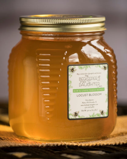 Locust Blossom Raw Honey - two 2.5lb Jars – 5lbs total