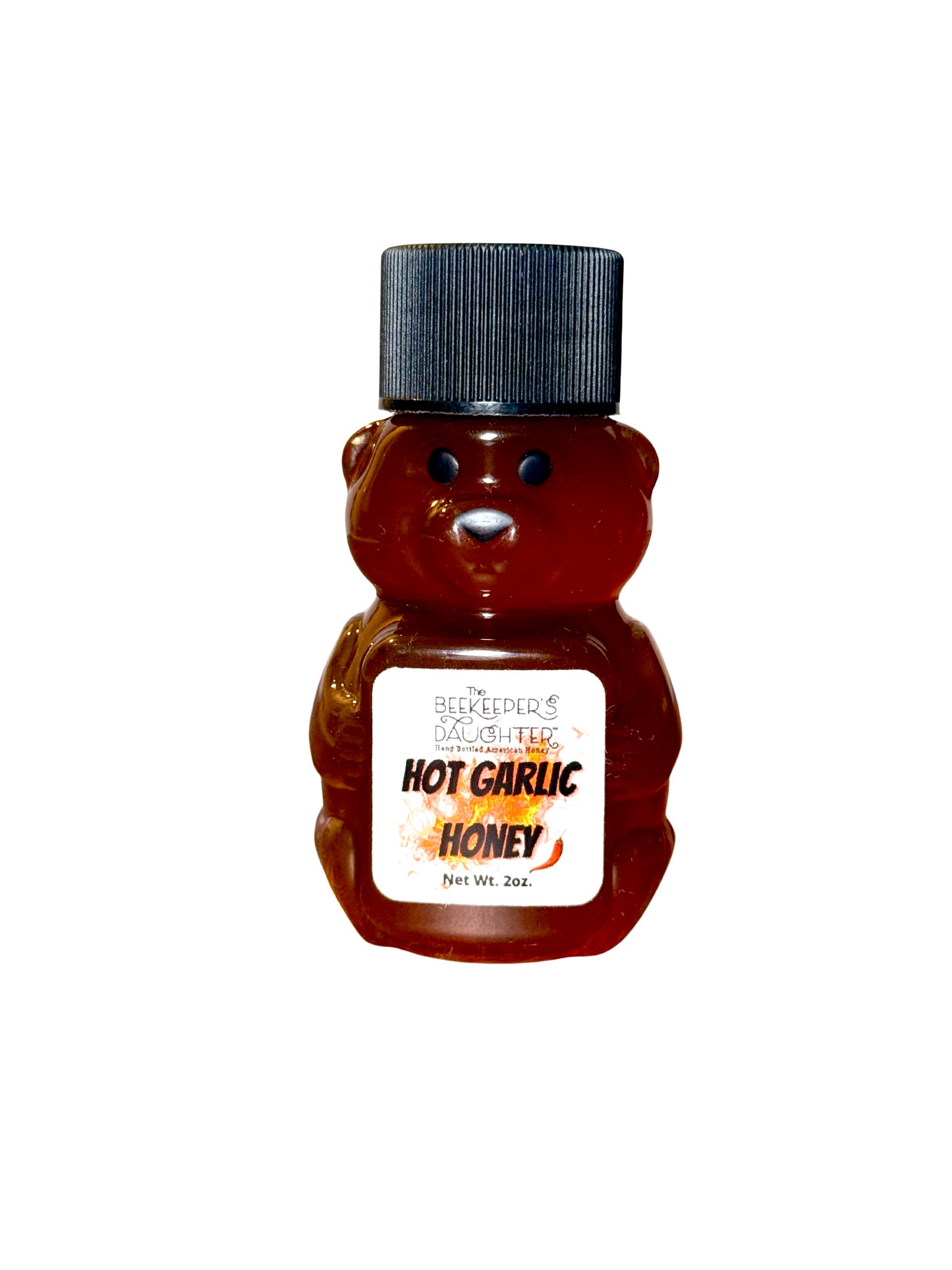 2oz Mini Hot Garlic Honey Bear