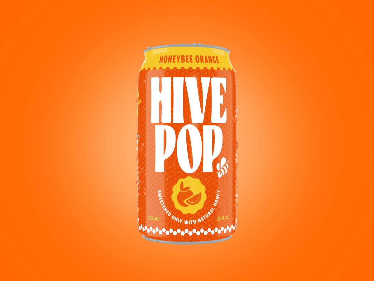 4-Pack Honeybee Orange