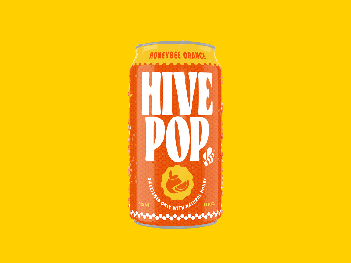 4-Pack Honeybee Orange
