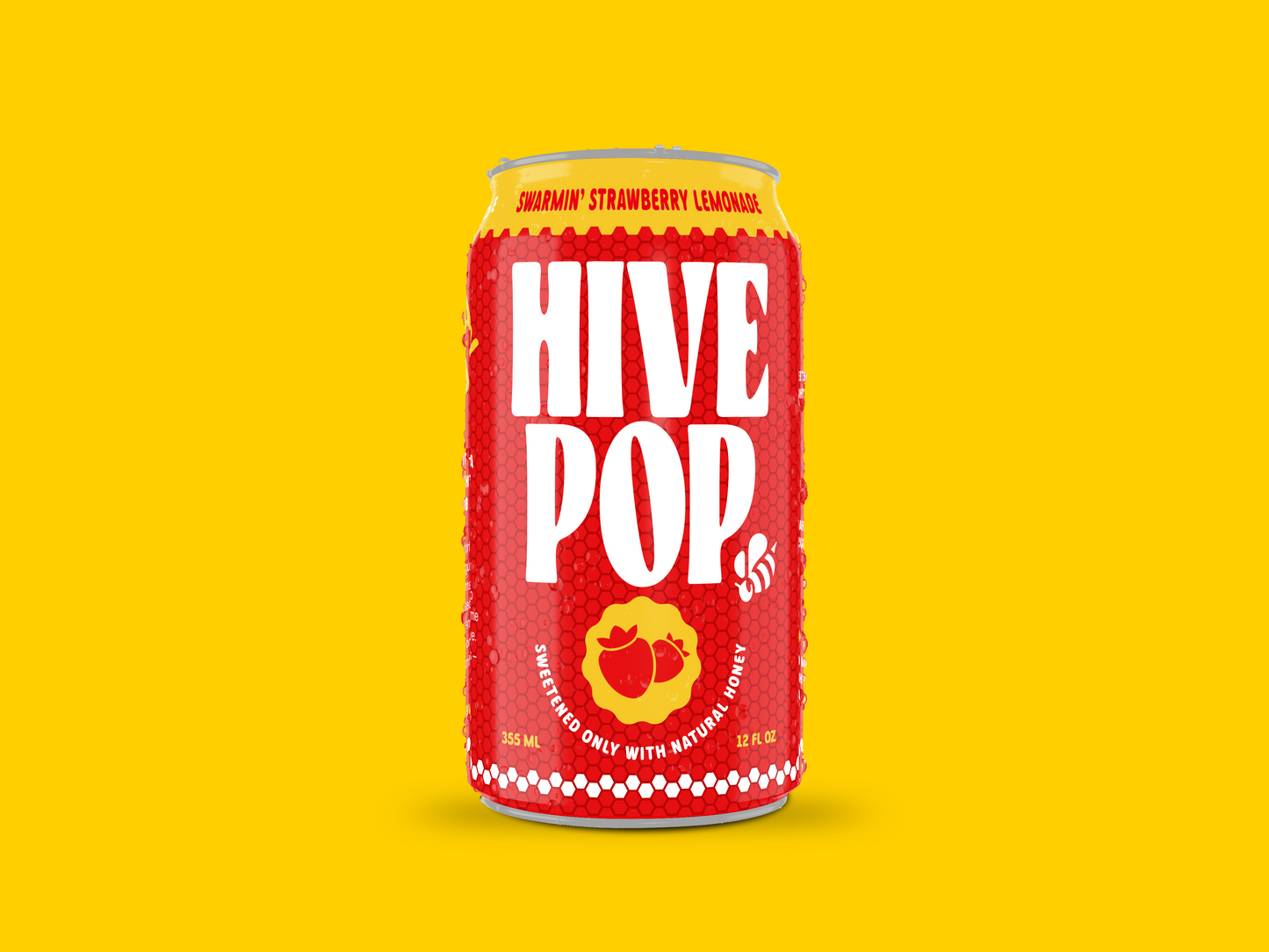 Hive Pop - Swarmin' Strawberry Lemonade