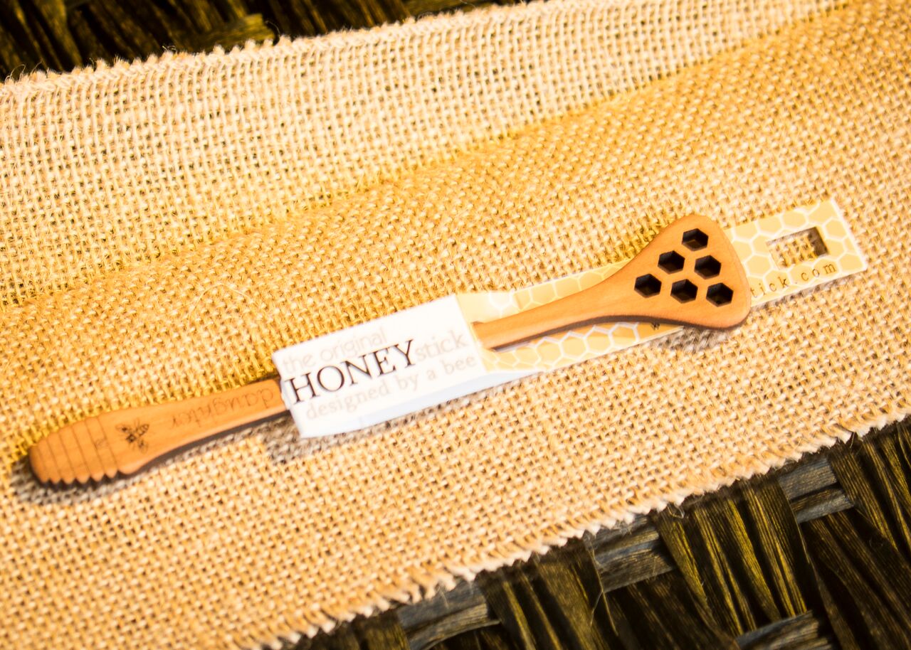 Wooden Honey Dipper