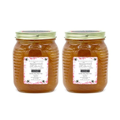 Buckwheat Blossom Raw Honey - two 2.5lb Jars – 5lbs total
