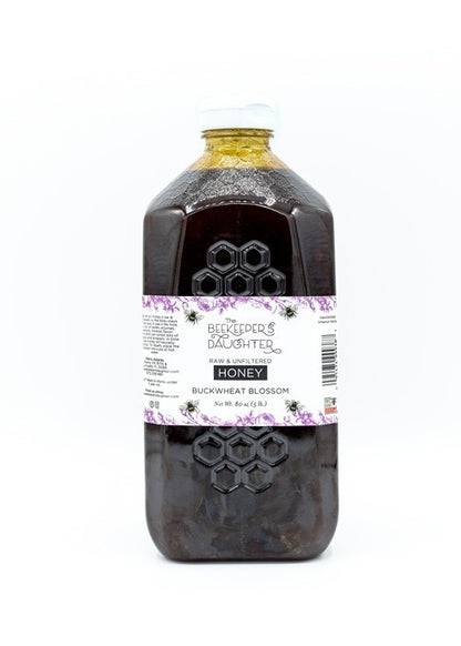 Buckwheat Blossom Raw Honey - 5lb