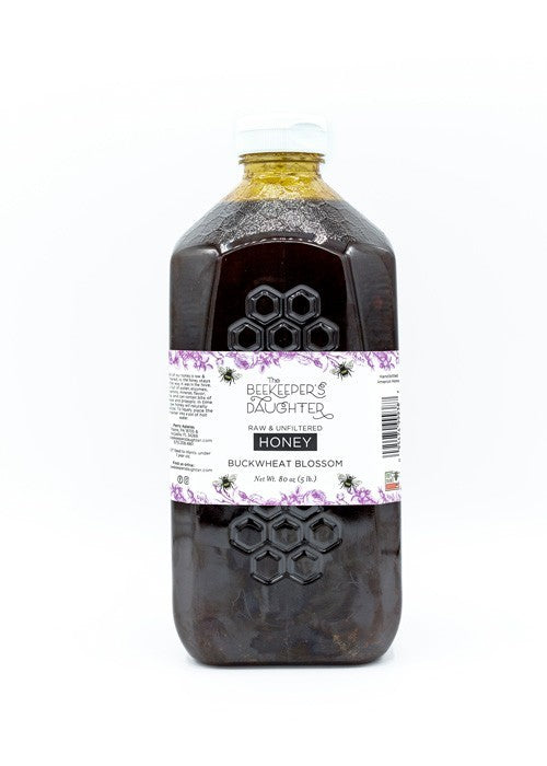 Buckwheat Blossom Raw Honey - 5lb