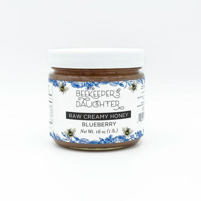 Blueberry Creamed Honey – 1lb Jar