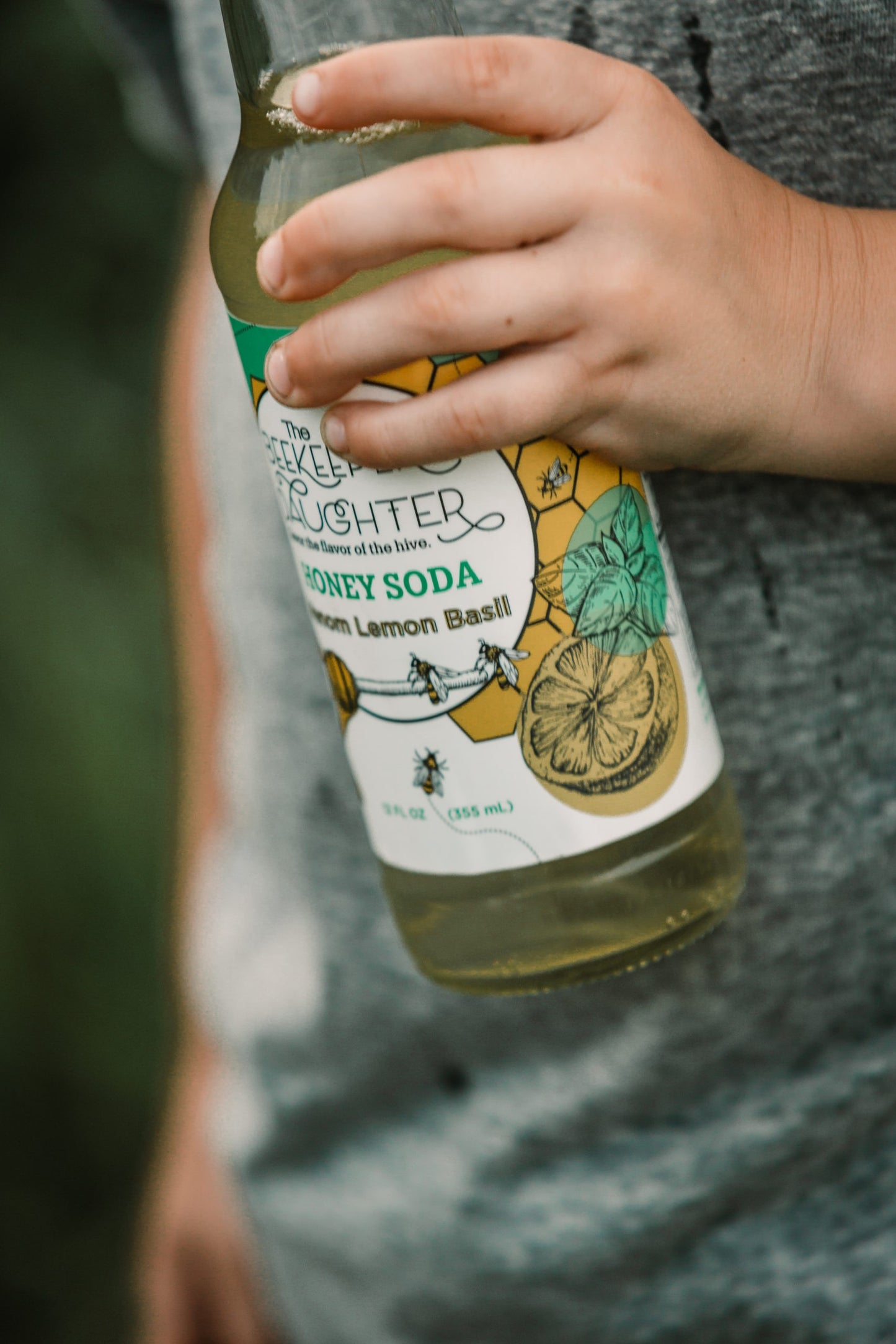 Venom Lemon Basil Honey Soda