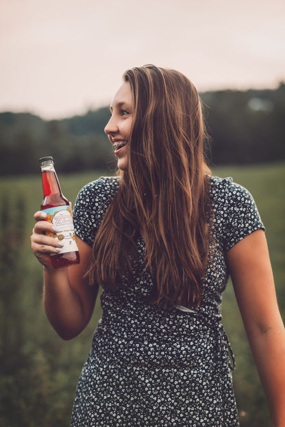 Stinger Ginger Hibiscus Honey Soda