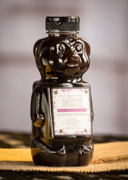 Buckwheat Blossom Honey Bear - 24oz