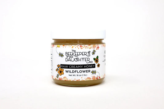 Wildflower Creamed Honey – 1lb Jar