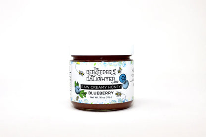 Blueberry Creamed Honey – 1lb Jar