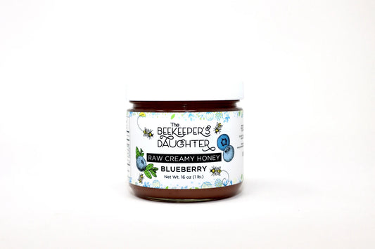 Blueberry Creamed Honey – 1lb Jar