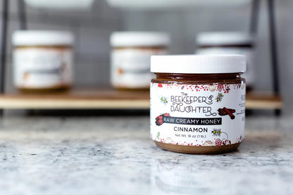 Cinnamon Creamed Honey - 1lb Jar