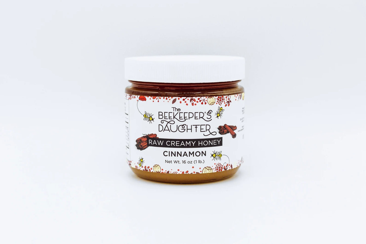 Cinnamon Creamed Honey - 1lb Jar