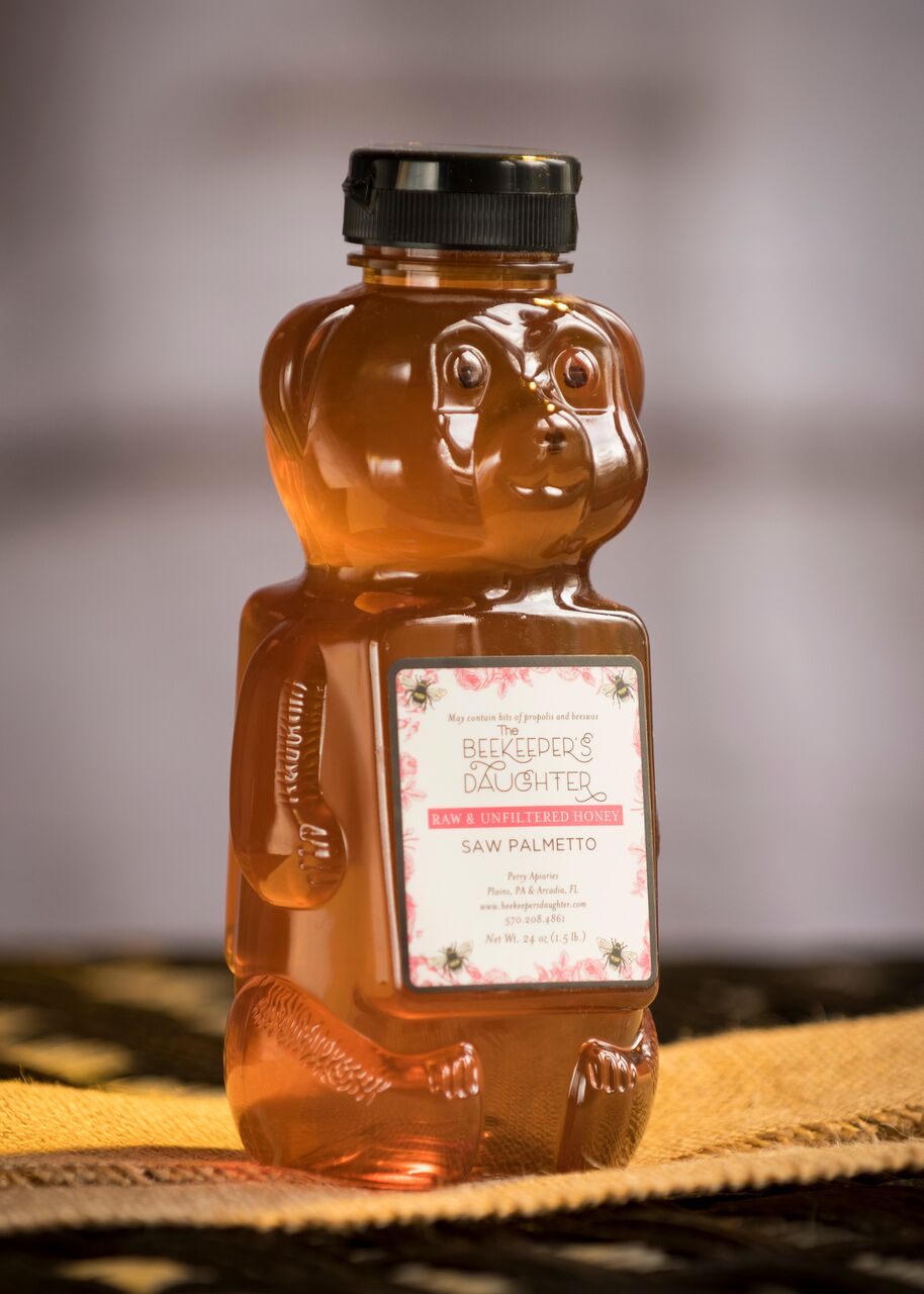 Saw Palmetto Honey Bear - 24oz