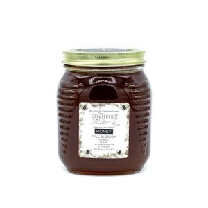 fall blossom honey in 2.5 pound jar