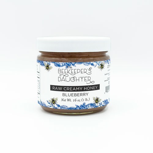 blueberry raw creamy honey