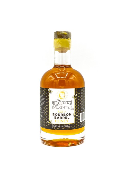 aged bourbon barrel honey